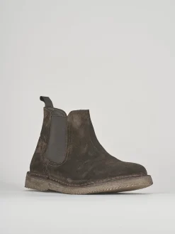 Sale Stivaletti tacco 1cm camoscio testa Uomo Stivaletti