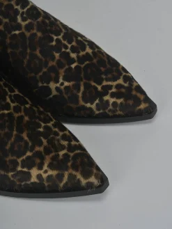 Sale Stivaletti tacco 2cm cavallino Donna Stivaletti Tacco Basso