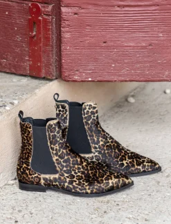 Sale Stivaletti tacco 2cm cavallino Donna Stivaletti Tacco Basso