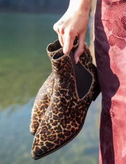 Sale Stivaletti tacco 2cm cavallino Donna Stivaletti Tacco Basso