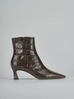 Hot Stivaletti tacco 6cm cocco testa Donna Stivaletti Tacco Alto