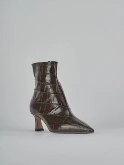 Hot Stivaletti tacco 6cm cocco testa Donna Stivaletti Tacco Alto