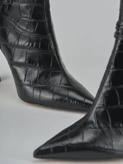 Online Stivaletti tacco 9cm cocco Donna Stivaletti Tacco Alto