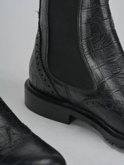 Sale Stivaletti tacco 2cm cocco Donna Stivaletti Tacco Basso