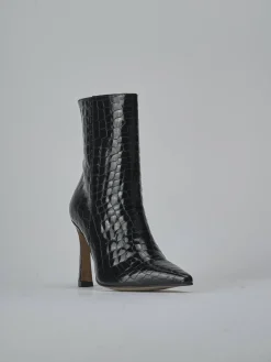 Stivaletti tacco 9cm cocco Donna Stivaletti Tacco Alto