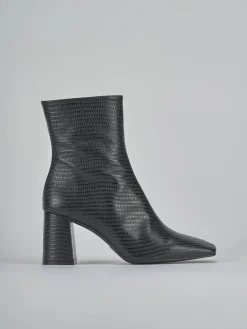 Stivaletti tacco 7cm cocco Donna Stivaletti Tacco Alto