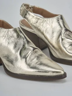 Best Stivaletti tacco 6cm laminato Donna Stivaletti Tacco Alto