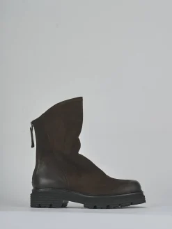 Sale Stivaletti tacco 3cm nabuk testa Donna Stivaletti Tacco Basso