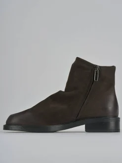 Online Stivaletti tacco 2cm nabuk testa Donna Stivaletti Tacco Basso