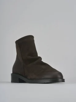 Online Stivaletti tacco 2cm nabuk testa Donna Stivaletti Tacco Basso