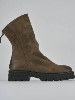 Best Stivaletti tacco 2cm nabuk testa Donna Stivaletti Tacco Basso