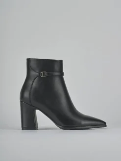 Discount Stivaletti tacco 9cm pelle sostenibile Donna Stivaletti Tacco Alto