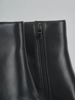 Stivaletti tacco 7cm pelle sostenibile Donna Stivaletti Tacco Alto