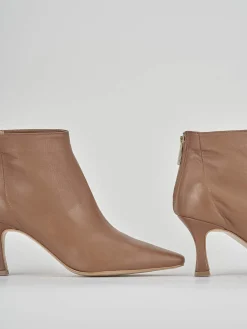 Discount Stivaletti tacco 6cm pelle Donna Stivaletti Tacco Alto