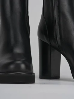 Discount Stivaletti tacco 10cm pelle Donna Stivaletti Tacco Alto