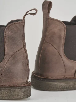 Discount Stivaletti tacco 1cm pelle testa Uomo Stivaletti