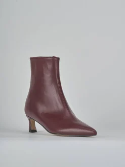 Sale Stivaletti tacco 5cm pelle bordo' Donna Stivaletti Tacco Alto