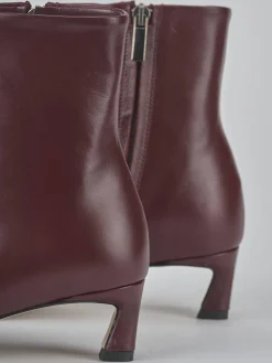 Sale Stivaletti tacco 5cm pelle bordo' Donna Stivaletti Tacco Alto