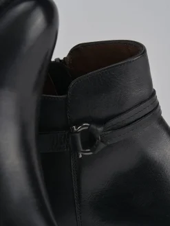 Outlet Stivaletti tacco 2cm pelle Donna Stivaletti Tacco Basso