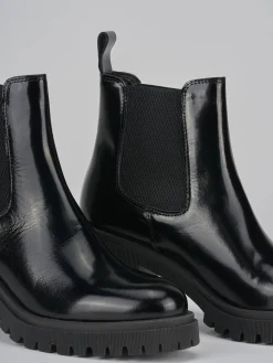 Clearance Stivaletti tacco 6cm pelle Donna Stivaletti Tacco Alto