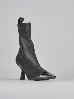 Outlet Stivaletti tacco 8cm pelle Donna Stivaletti Tacco Alto