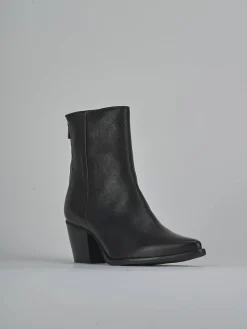 Clearance Stivaletti tacco 5cm pelle Donna Stivaletti Tacco Alto