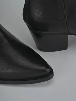 Clearance Stivaletti tacco 5cm pelle Donna Stivaletti Tacco Alto