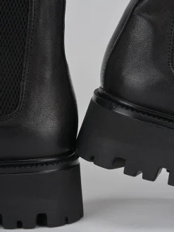 Outlet Stivaletti tacco 2cm pelle Donna Stivaletti Tacco Basso