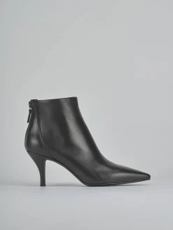 Sale Stivaletti tacco 7cm pelle testa Donna Stivaletti Tacco Alto