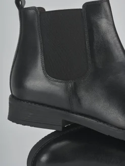 Clearance Stivaletti tacco 1cm pelle Donna Stivaletti Tacco Basso