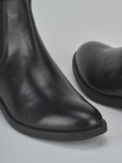 Clearance Stivaletti tacco 1cm pelle Donna Stivaletti Tacco Basso