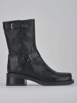 Clearance Stivaletti tacco 4cm pelle Donna Stivaletti Tacco Basso