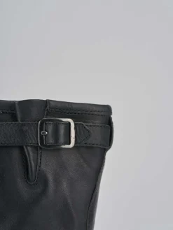 Clearance Stivaletti tacco 4cm pelle Donna Stivaletti Tacco Basso