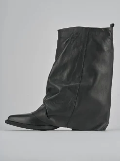 Discount Stivaletti tacco 7cm pelle Donna Stivaletti Tacco Alto