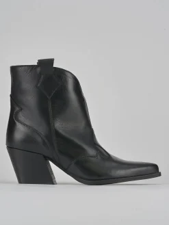 Clearance Stivaletti tacco 8cm pelle Donna Stivaletti Tacco Alto