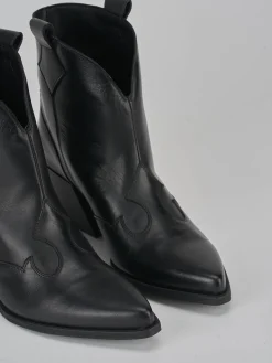 Clearance Stivaletti tacco 8cm pelle Donna Stivaletti Tacco Alto