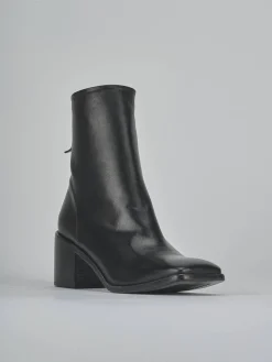 Outlet Stivaletti tacco 6cm pelle Donna Stivaletti Tacco Alto