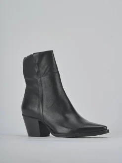 Discount Stivaletti tacco 6cm pelle Donna Stivaletti Tacco Alto