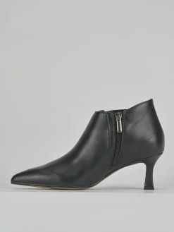 New Stivaletti tacco 5cm pelle Donna Stivaletti Tacco Alto