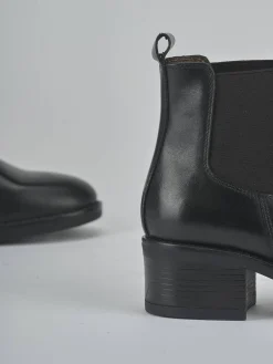 Clearance Stivaletti tacco 4cm pelle Donna Stivaletti Tacco Basso