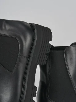 New Stivaletti tacco 2cm pelle Donna Stivaletti Tacco Basso