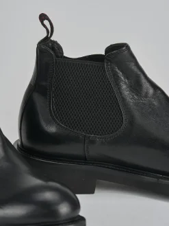 Stivaletti tacco 2cm pelle Donna Stivaletti Tacco Basso