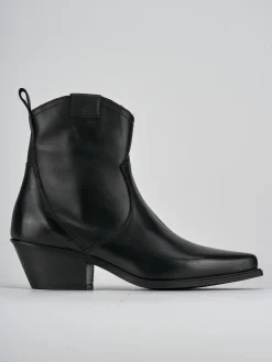 New Stivaletti tacco 6cm pelle Donna Stivaletti Tacco Alto