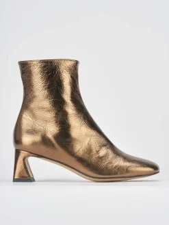 Outlet Stivaletti tacco 5cm pelle Donna Stivaletti Tacco Alto