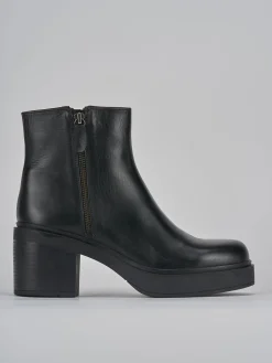 Stivaletti tacco 6cm pelle Donna Stivaletti Tacco Alto