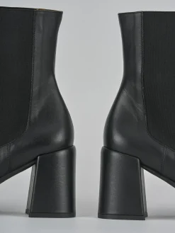 Online Stivaletti tacco 7cm pelle Donna Stivaletti Tacco Alto