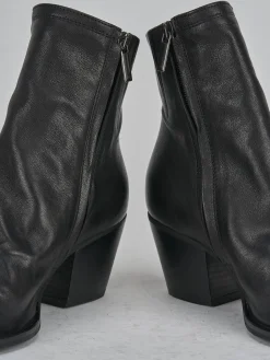 Stivaletti tacco 7cm pelle Donna Stivaletti Tacco Alto