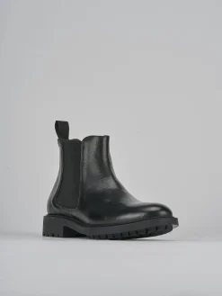 Outlet Stivaletti tacco 3cm pelle Donna Stivaletti Tacco Basso