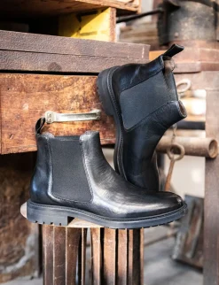 Outlet Stivaletti tacco 3cm pelle Donna Stivaletti Tacco Basso