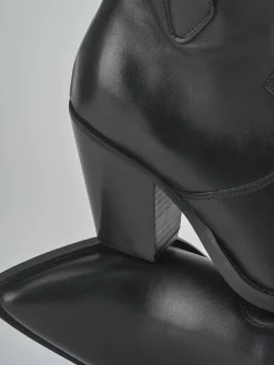 Online Stivaletti tacco 8cm pelle Donna Stivaletti Tacco Alto